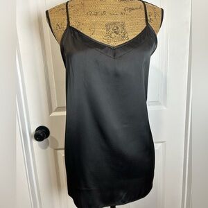 Black Satin top